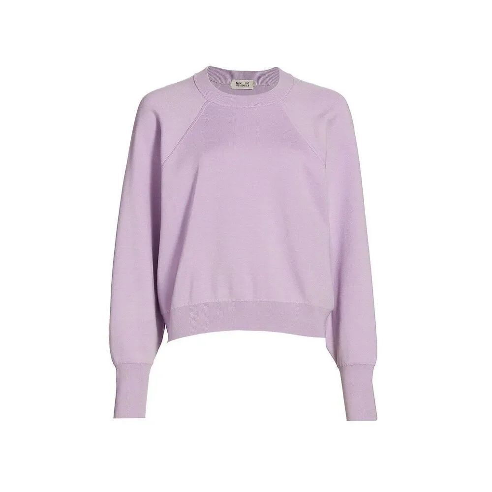 Baum Und Pferdgarten Cyreena Crewneck Sweater In Pastel Lilac Small
